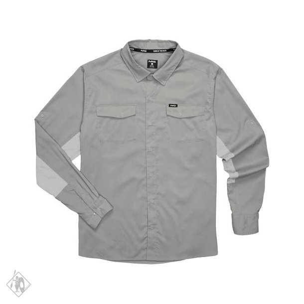 NRS l Men�s Long-Sleeve Guide Shirt Pebble
