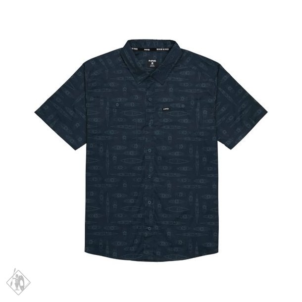 NRS I Men�s Gear Shirt Navy Kayak