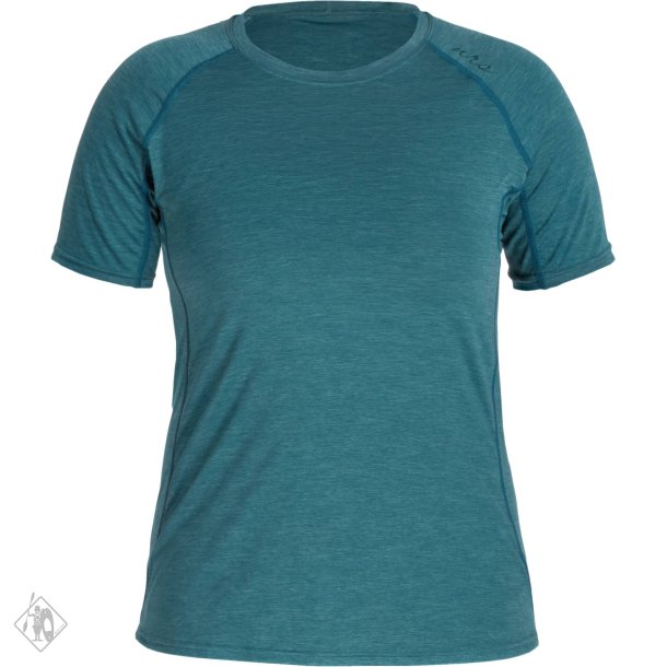 NRS I Womens Silkweight short-Sleeve Shirt Mediterranea