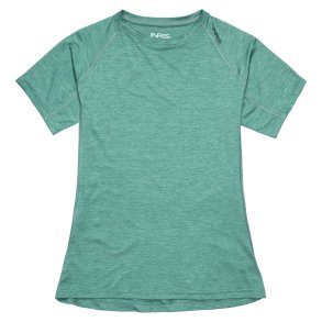  NRS I Womens Silkweight Short-Sleeve Shirt Seafoam