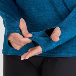 NRS I Womens Silkweight Long-Sleeve Shirt Poseidon