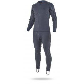 NRS Men's Expedition Weight Union Suit - Dark Shadow | Heldragt i Fleece til Havkajak