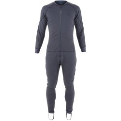 NRS Men's Expedition Weight Union Suit - Dark Shadow | Heldragt i Fleece til Havkajak