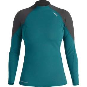  NRS I Womens HydroSkin 0.5 Long-Sleeve Shirt Harbor/Graphite