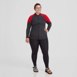 NRS I Womens  HydroSkin 0.5 Pant Black/Graphite