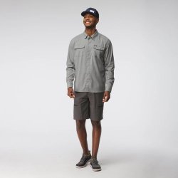 NRS l Men�s Long-Sleeve Guide Shirt Pebble