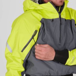 NRS | MEN`s RIPTIDE SPLASH JACKET CHARTREUSE/GREY