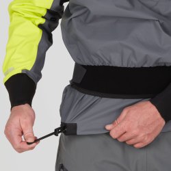 NRS | MEN`s RIPTIDE SPLASH JACKET CHARTREUSE/GREY