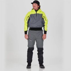 NRS | MEN`s RIPTIDE SPLASH JACKET CHARTREUSE/GREY