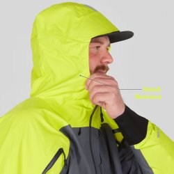 NRS | MEN`s RIPTIDE SPLASH JACKET CHARTREUSE/GREY