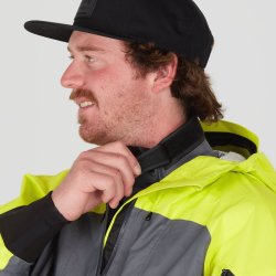 NRS | MEN`s RIPTIDE SPLASH JACKET CHARTREUSE/GREY