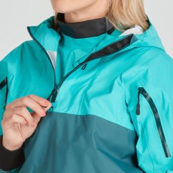  NRS | WOMEN`s RIPTIDE SPLASH JACKET AQUA/MEDITERRANEA