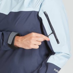 NRS | WOMENS ECHO SPLASH JACKET CLOUD|NAVY