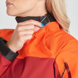 NRS | WOMENS ECHO SPLASH JACKET POPPY/VINO