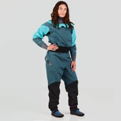  NRS | WOMENs AXIOM GTX DRY SUIT MEDITERRANEA/AQUA