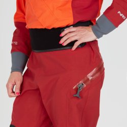 NRS | WOMENs AXIOM GTX DRY SUIT POPPY/VINO