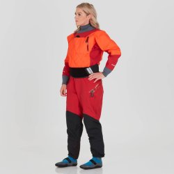 NRS | WOMENs AXIOM GTX DRY SUIT POPPY/VINO
