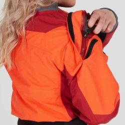 NRS | WOMENs AXIOM GTX DRY SUIT POPPY/VINO