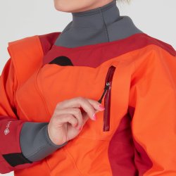 NRS | WOMENs AXIOM GTX DRY SUIT POPPY/VINO
