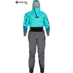  NRS | WOMENs NAVIGATOR GTX COMFORT-NECK DRYSUIT AQUA