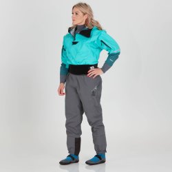  NRS | WOMENs NAVIGATOR GTX COMFORT-NECK DRYSUIT AQUA