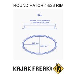 KAJAKSPORT Lugekarm oval 