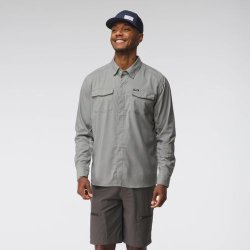 NRS l Men�s Long-Sleeve Guide Shirt Pebble