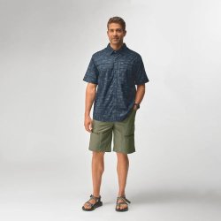 NRS I Men�s Gear Shirt Navy Kayak