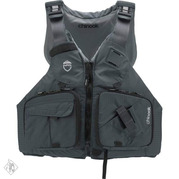 NRS I CHINOOK FISHING CHARCOAL PFD XL/XXL