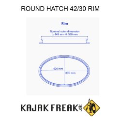 KAJAKSPORT Lugekarm oval 