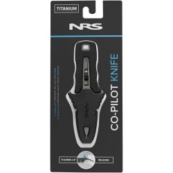 NRS Titanium Co-pilot kniv Black