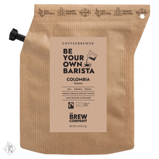 The Brew Company Coffee 2 Cups I Colombia Organic