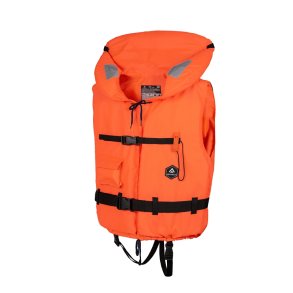AQUARIUS Redningsvest med krave | Orange