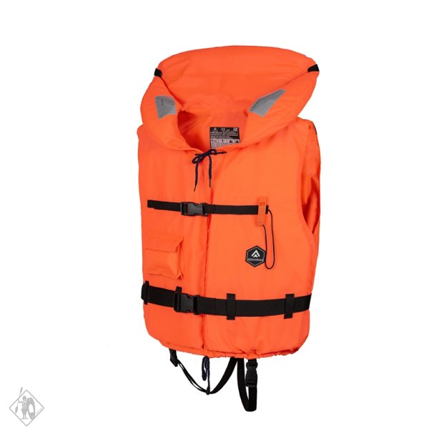 AQUARIUS Redningsvest med krave | Orange