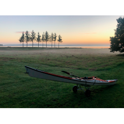 KAJAK FREAK  ComeAround Kajakvogn M/punkterfri hjul | Kajakvogn til Havkajak
