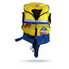 AQUARIUS Brne redningsvest Pirat | Svmmevest til brn 