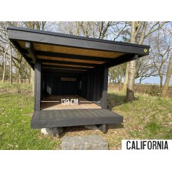 Overnat p vores hyggelige telt- og shelterplads