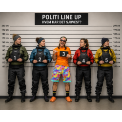 Funky Pants Classic I Splash of Color I Ultimative Kajak Tights 
