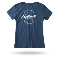 NRS Womens Flagship T-Shirt, Deep Royal Blue