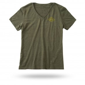 NRS Womens Flagship T-Shirt, Heathered Olive