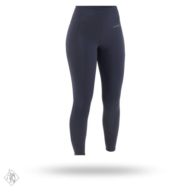 NRS Womens HydroSkin 0.5 bukser, Dark Shadow
