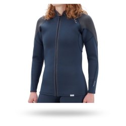 NRS Womens Ignitor Jakke, Slate gr/bl