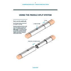 EASTPOLE Nanook Black Bone Edge | 2-piece Greenland Paddle 