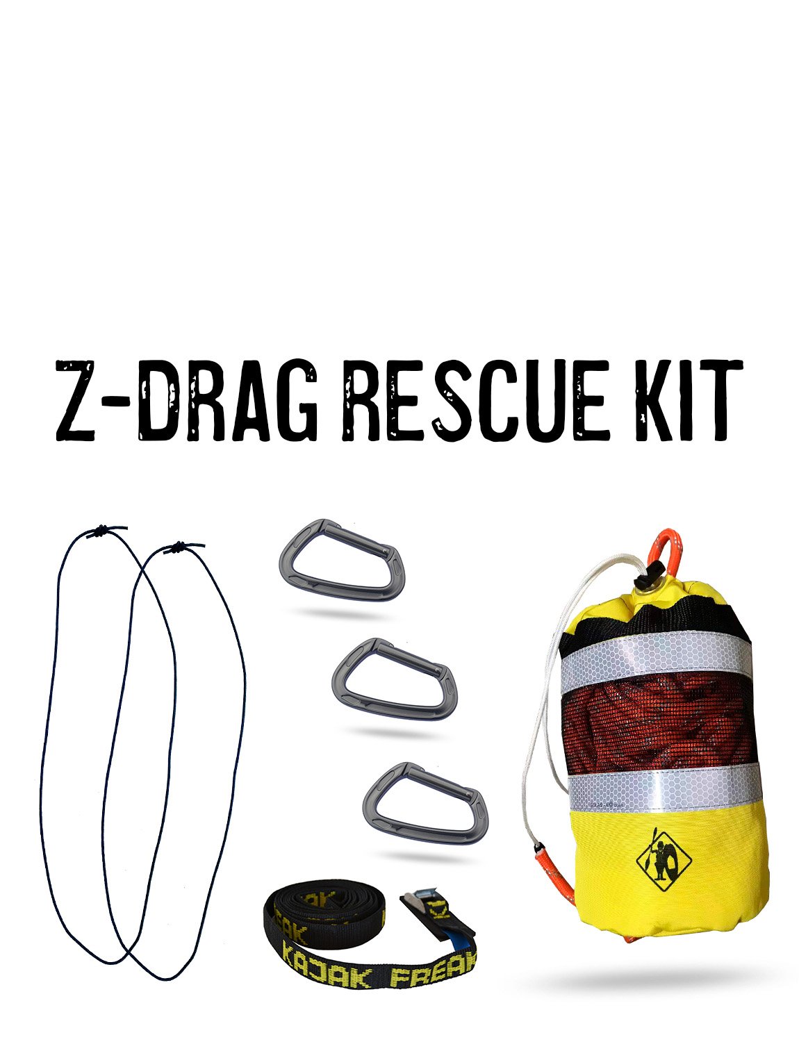 KAJAK FREAK Zdrag Rescue Kit Bugsering KAJAK FREAK