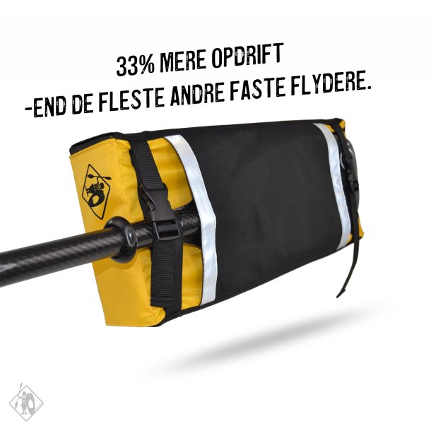 KAJAK FREAK BIG Pagajflyder fast | Paddlefloat til Havkajak 