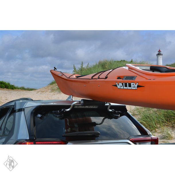 KAJAK FREAK High Boat Roller M/rullelejer | Læssehjælper til din kajak - På bilen - KAJAK FREAK