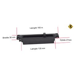 KAJAK FREAK Universal Skegbox til Havkajak | Reservedele til Havkajak 