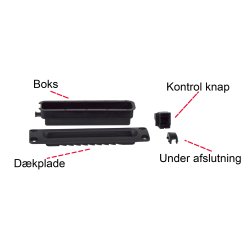 KAJAK FREAK Universal Skegbox til Havkajak | Reservedele til Havkajak 