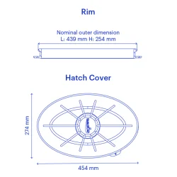 KAJAK SPORT VCP OVAL  41/22 COVER (Valley)
