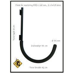  KAJAK FREAK Vgholder | HangAround Model J - Havkajak 